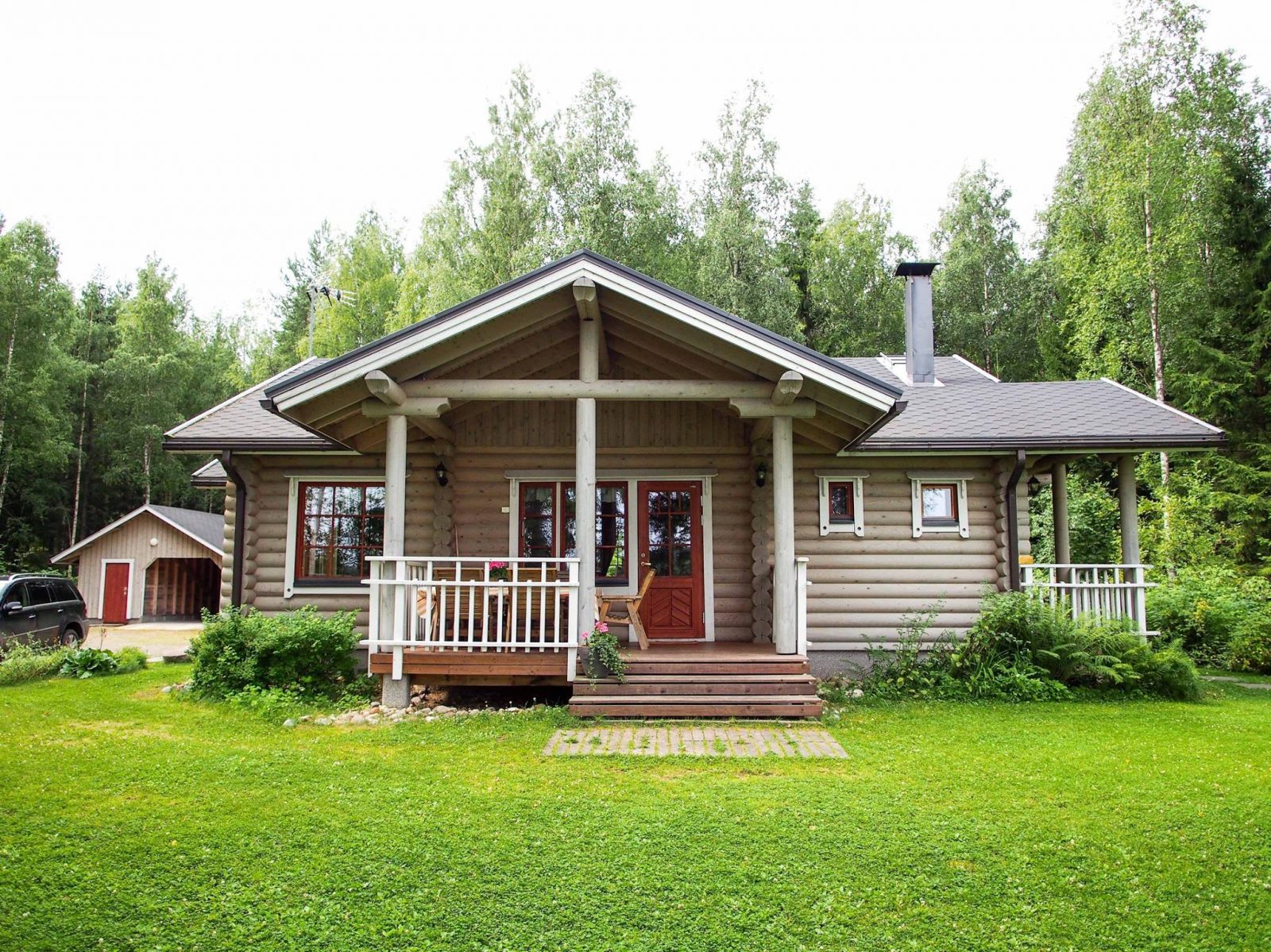 Yellow cottage