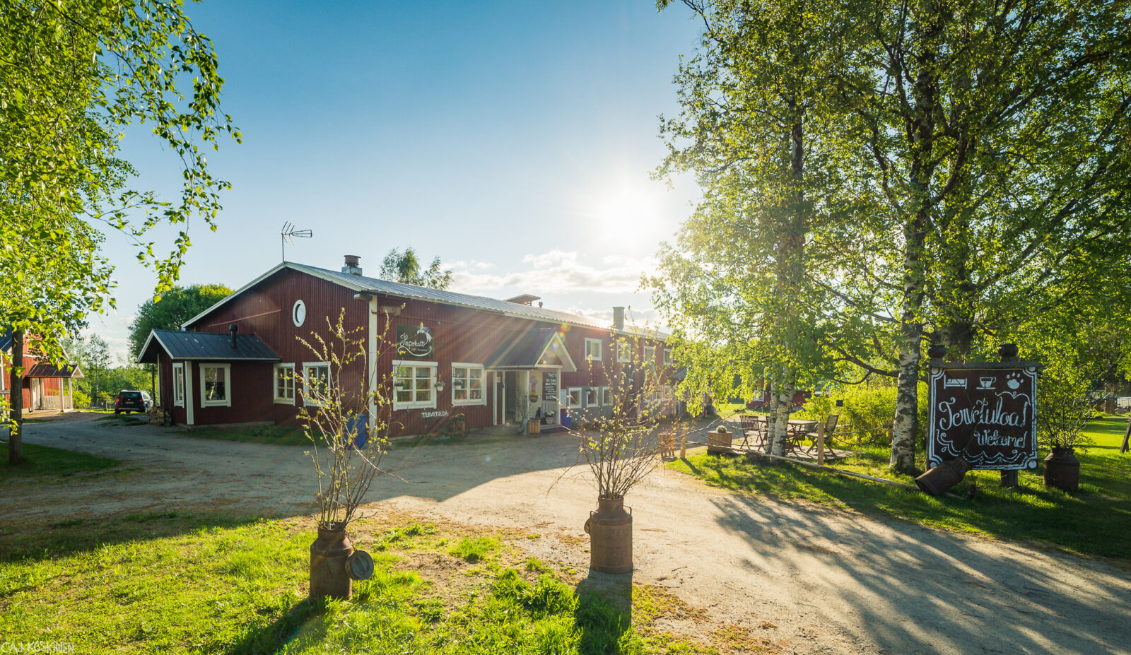 Aamiaismajoitus Wanha Mannila & Leirintäalue