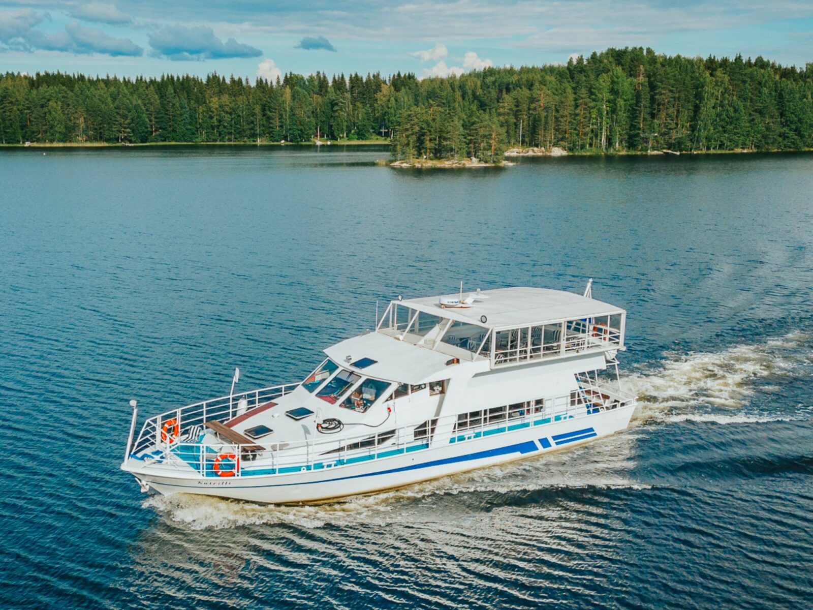 Summer Day in Punkaharju – Private & Themed Cruises with m/s Katrilli Cruise season from May to the end of October
