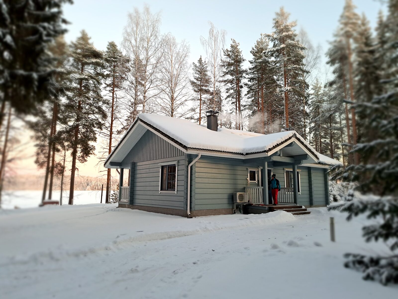 Välituvan lomamökit в Пункахарью