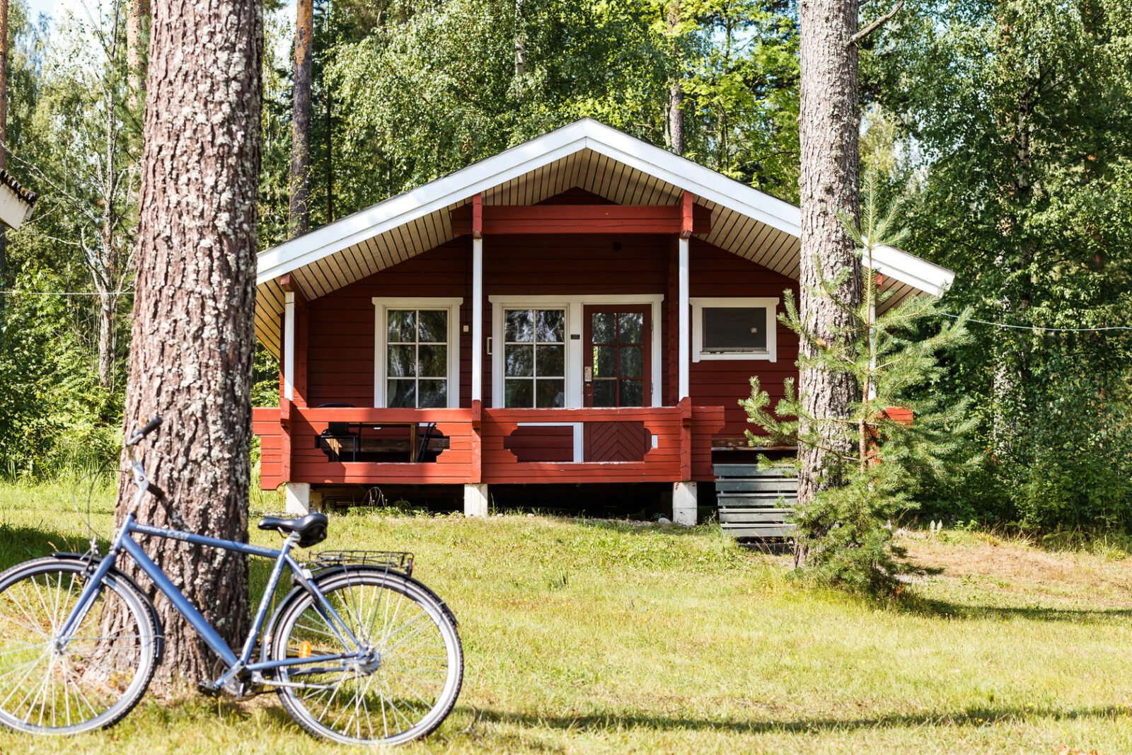 Saunamökit Punkaharjulla